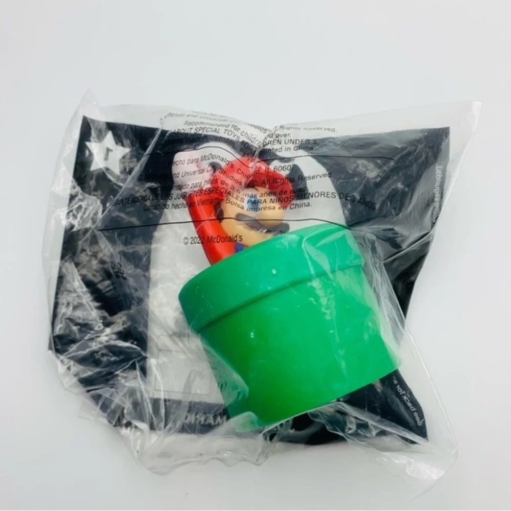 #1 Jumping Mario The Super Mario Bros. Movie McDonald’s 2022 Happy Meal Toy New